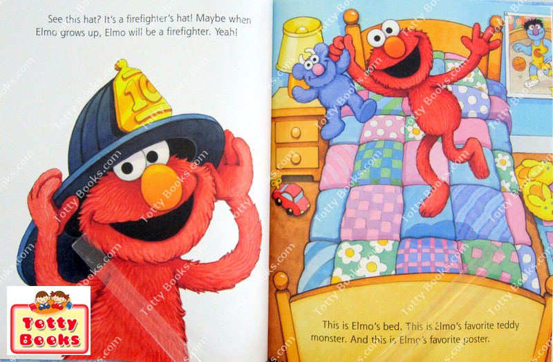 (Age 1.5 - 6) นิทานอ่านเล่น 3 เรื่องใน 1 เล่ม เซซามิสตรีท Elmo Favorite Book (3 stories in 1) รูปที่ 3