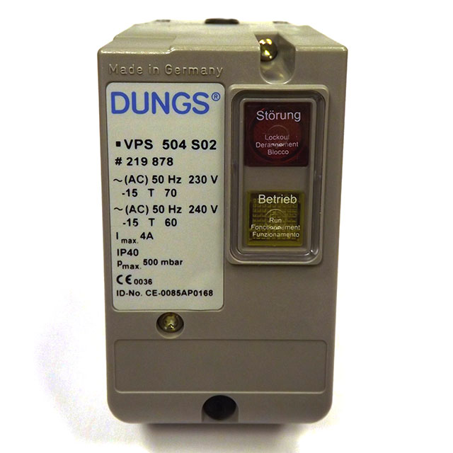 DUNGS Valve proving system VPS504 VPS 504 S02 VPS 504 S04 VPS 504 S05 VPS 504 S06 Series Valve testing system Gas Train Shut off Valve รูปที่ 1