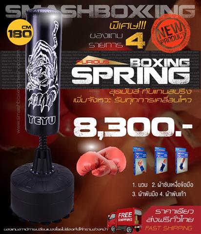 จำหน่ายกระสอบทรายตั้งพื้น Tank Boxing หนัก แน่น แกร่ง ทน ตัวเดียวอยู่ รูปที่ 4