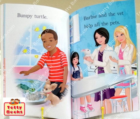 (Age 2 - 6) นิทานอ่านเล่น/ก่อนนอน ฝึกอ่าน อาชีพในฝัน สัตว์แพทย์ I Can Be Pet Vet (I Can Read Level 1, Barbie) รูปที่ 4