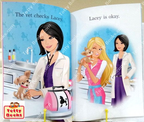 (Age 2 - 6) นิทานอ่านเล่น/ก่อนนอน ฝึกอ่าน อาชีพในฝัน สัตว์แพทย์ I Can Be Pet Vet (I Can Read Level 1, Barbie) รูปที่ 3