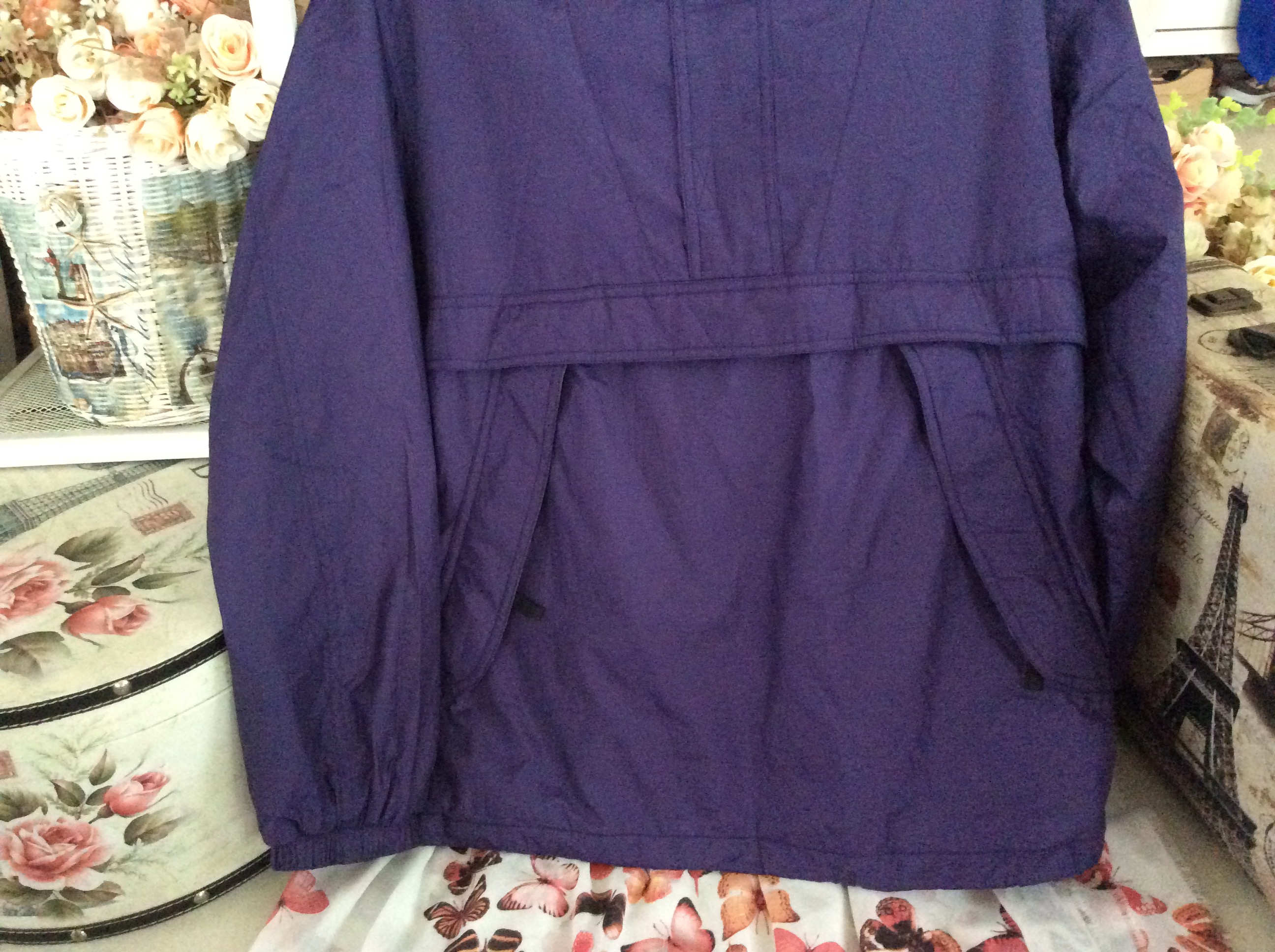 UNIQLO WIDE BREAKER jacket hoodie m เสื้อแจคเกตกันลมกันหนาวแบรนเนมจากญี่ปุ่นสภาพดีมากไซส์mยุโรปน่ะค่ะ รูปที่ 3
