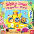 (Age Newborn - 4) หนังสือบอร์ดบุ๊ก กระดาษหนา ภาพขยับได้ (ฝึกทักษะการใช้นิ้ว) Deepsea Dive (Bizzy Bear, Board Book)