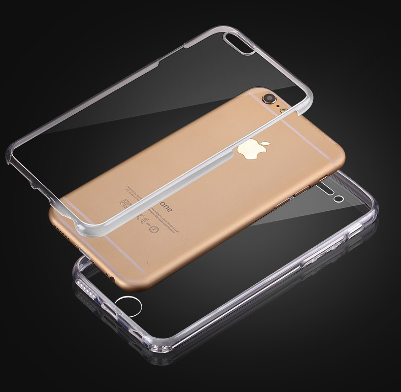 เคสไอโฟน6/6S เคส TPU ใส ประกบหน้า-หลัง รูปที่ 3