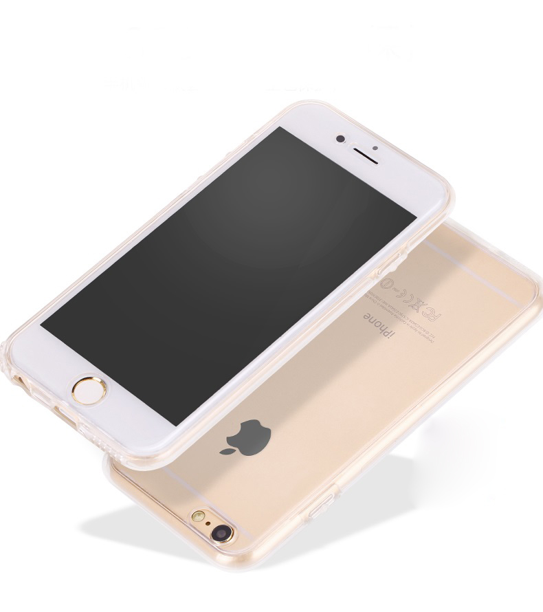 เคสไอโฟน6/6S เคส TPU ใส ประกบหน้า-หลัง รูปที่ 7