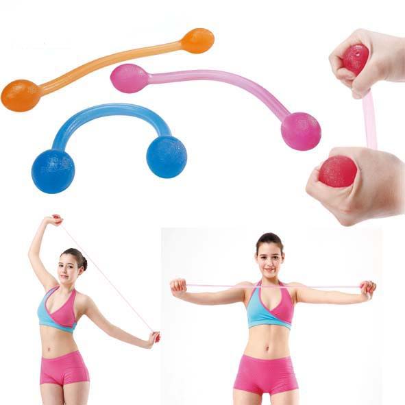 ยางยืดบริหารกล้ามเนื้อ เพื่อสุขภาพ Bewell Flexi Tube สีชมพู รูปที่ 3