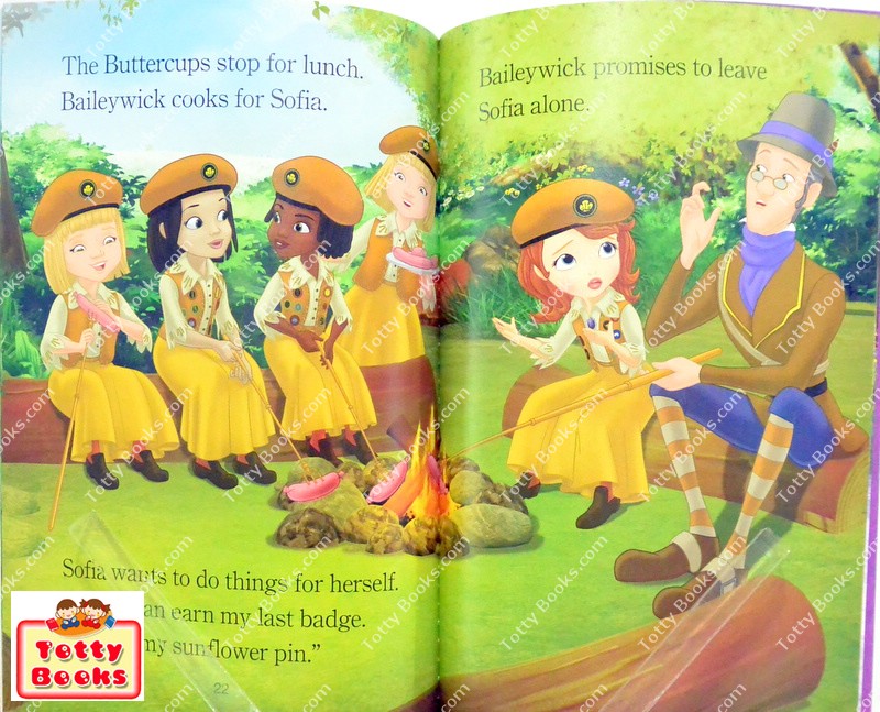 (Age 4 - 9) นิทานอ่านเล่น/ก่อนนอน (ฝึกอ่าน) Sofia Takes the Lead (I Can Read Level 1, Sofia the First) รูปที่ 4