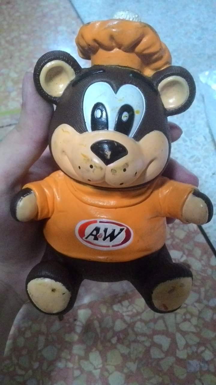 ขาย โมเดลตุ๊กตาหมียอดกระปุก A&W เป็นสินค้ามือ 2 รูปที่ 1