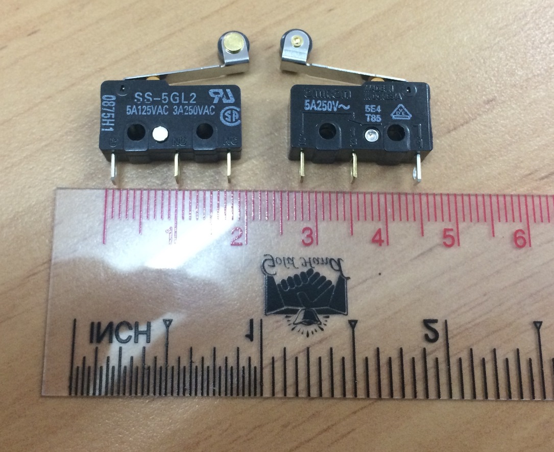 OMRON Microswitch SS-5GL2 รูปที่ 4