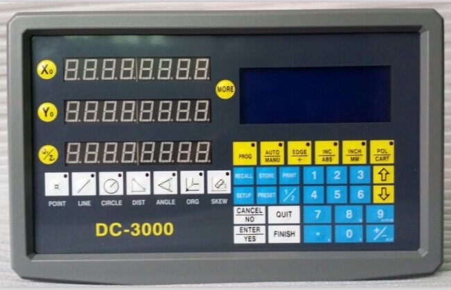 Digital Readout (DRO) for Profile Projector จอดิจิตอล์สำหรับเครื่องโปรไฟล์โปรเจคเตอร์ รูปที่ 2