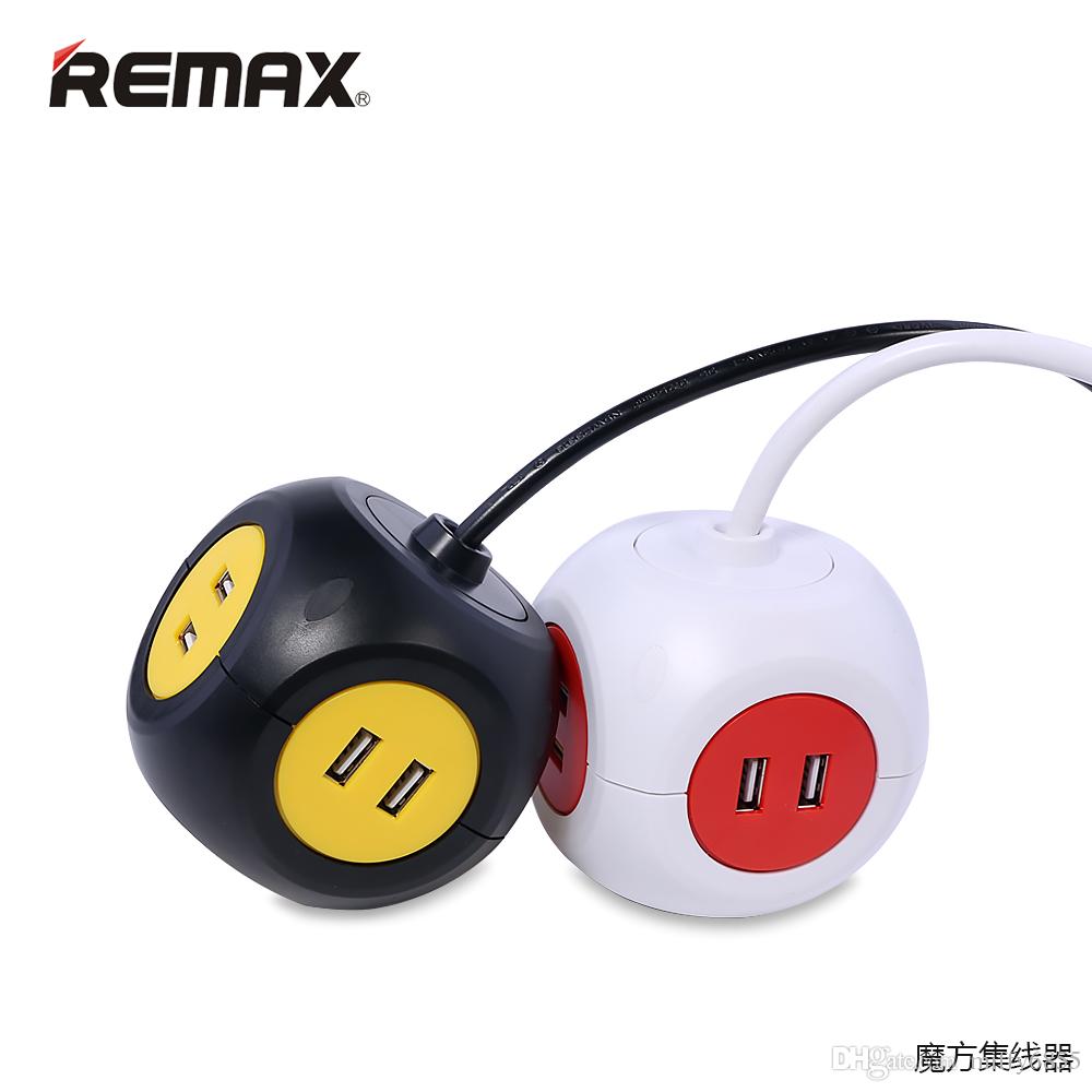 อะแดปเตอร์ remax MAGIC CUBE SOCKET MF02 สีแดง รูปที่ 5