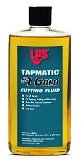 LPS TAPMATIC #1 Gold CUTTING FLUIDน้ำยาหล่อเย็นอเนกประสงค์แทนการใช้คลอริเนตโซลเวนท์และสามารถใช้ได้กับโลหะทุก  ชนิดเกด081-9218788 / 085-6841256 รูปที่ 1