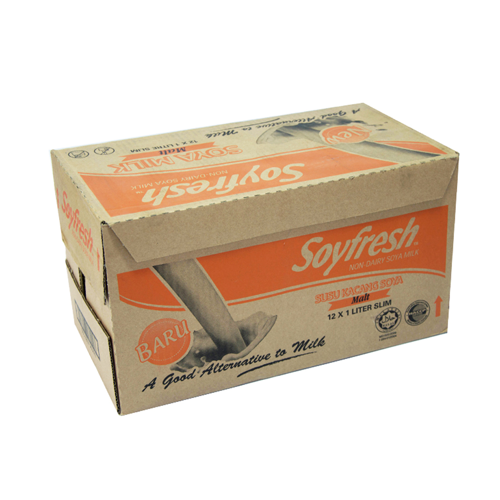 ซอยเฟรช รสมอลต์ Soyfresh malt 1L x 12 รูปที่ 4