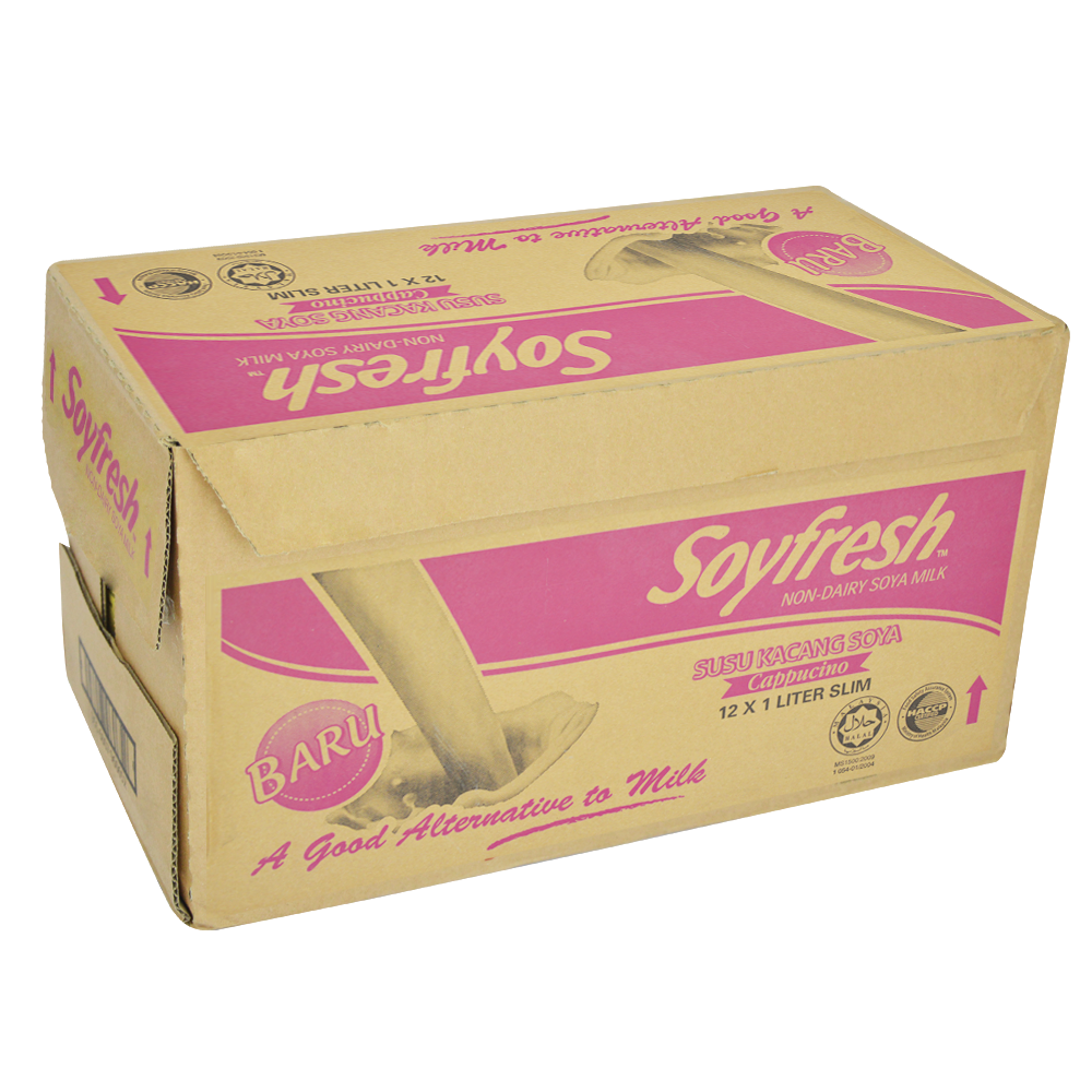 ซอยเฟรช รสคาปูชิโน่ Soyfresh Cappuccino 1L x 12 รูปที่ 4
