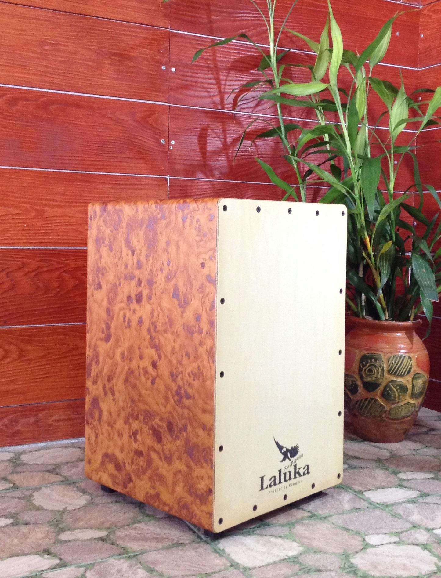 คาฮอง Laluka cajon กลองไม้นั่งตี ราคาถูก 1200 บาท รูปที่ 4
