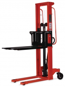 รถยกStacker รถยกสแต็กเกอร์ Stacker Manual Stacker ยกสูง 1.6/2.5/3 เมตร รถยกสุูง รูปที่ 1