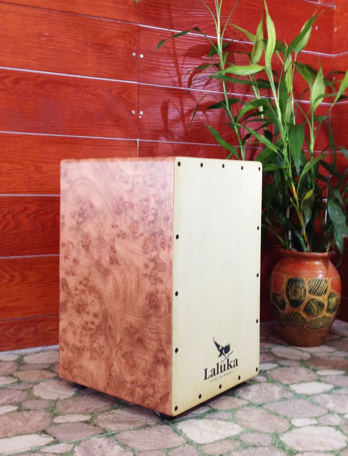 คาฮอง Laluka cajon กลองไม้นั่งตี ราคาถูก 1200 บาท รูปที่ 3