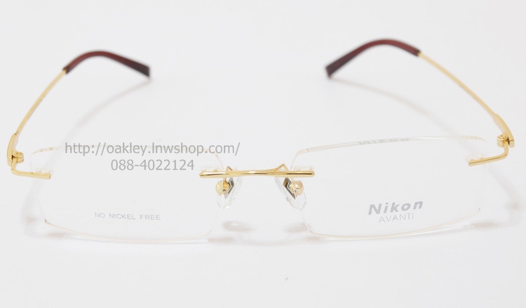 ขาย กรอบแว่นสายตา Nikon เจาะเลนส์. รูปที่ 4