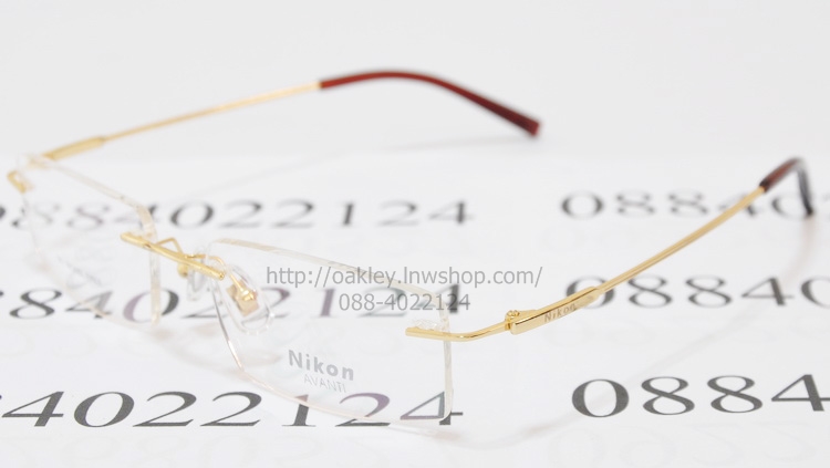 ขาย กรอบแว่นสายตา Nikon เจาะเลนส์. รูปที่ 7