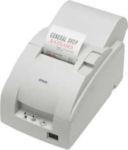 Epson TM-U220A เครื่องพิมพ์ที่โดดเด่นด้านความคุ้มค่า เครื่องพิมพ์ dot matrix พิมพ์เร็ว 30lps (30 columns, 16cpi) ระบบปฏิบัติการที่ง่าย รูปที่ 1
