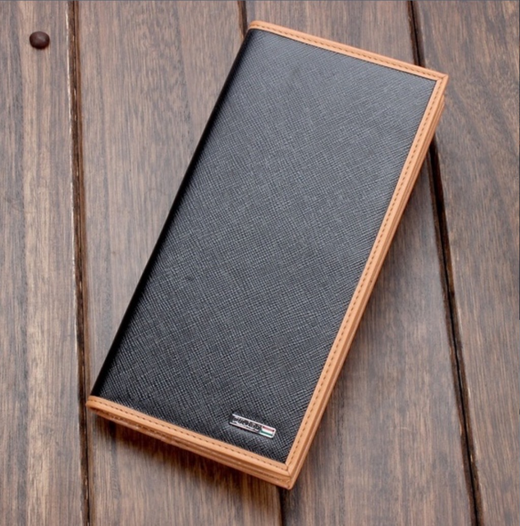 NEW Arrival Korean Men's Long Wallet  รูปที่ 5