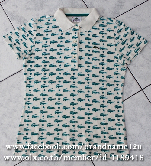 POLO BURBERRY LACOSTE TOMMY ABERCROMBIE แท้มือสอง รูปที่ 2