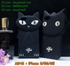 รูปย่อ M942-14 เคสตัวการ์ตูน iPhone 5/5S/SE ลาย Black Cat B รูปที่6