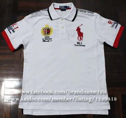 POLO BURBERRY LACOSTE TOMMY ABERCROMBIE แท้มือสอง รูปที่ 6