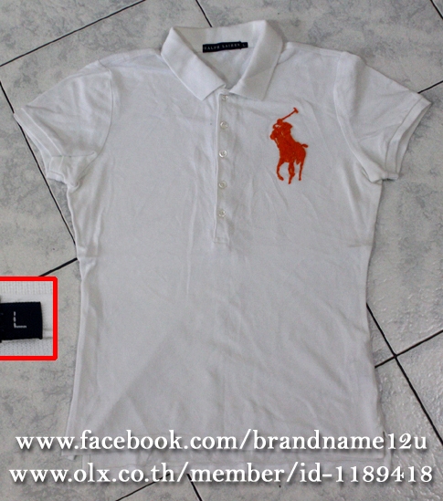 POLO BURBERRY LACOSTE TOMMY ABERCROMBIE แท้มือสอง รูปที่ 1