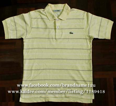 POLO BURBERRY LACOSTE TOMMY ABERCROMBIE แท้มือสอง รูปที่ 7