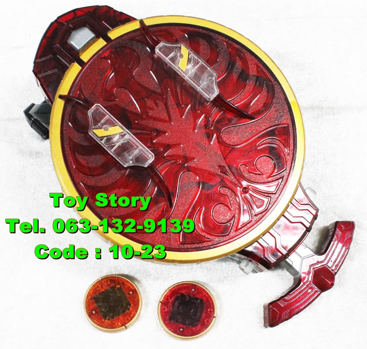 ของเล่นมาสไรเดอร์โอสและอาวุธเสริมต่างๆ Kamen Rider OOO มือสองสภาพดี ของแท้ลิขสิทธิ์ Bandai รูปที่ 3