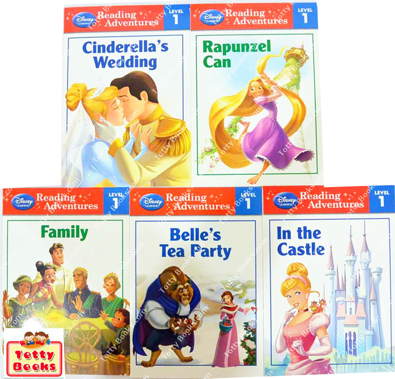 ชุดหนังสือฝึกอ่าน เจ้าหญิงดิสนีย์ 10 เล่ม Disney Princess Beginning Reader (Level 1) รูปที่ 3