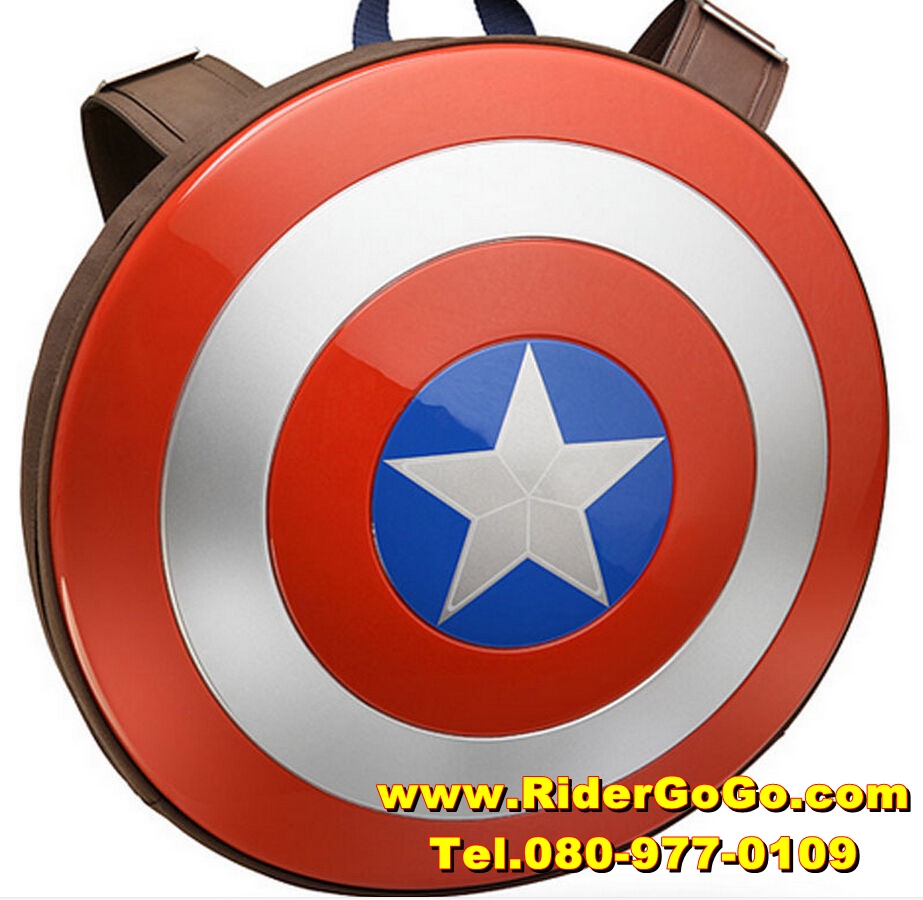 กระเป๋าเป้โล่กัปตันอเมริกา Captain America Shield Backpack สินค้าแท้คุณภาพดีเยี่ยม รูปที่ 1