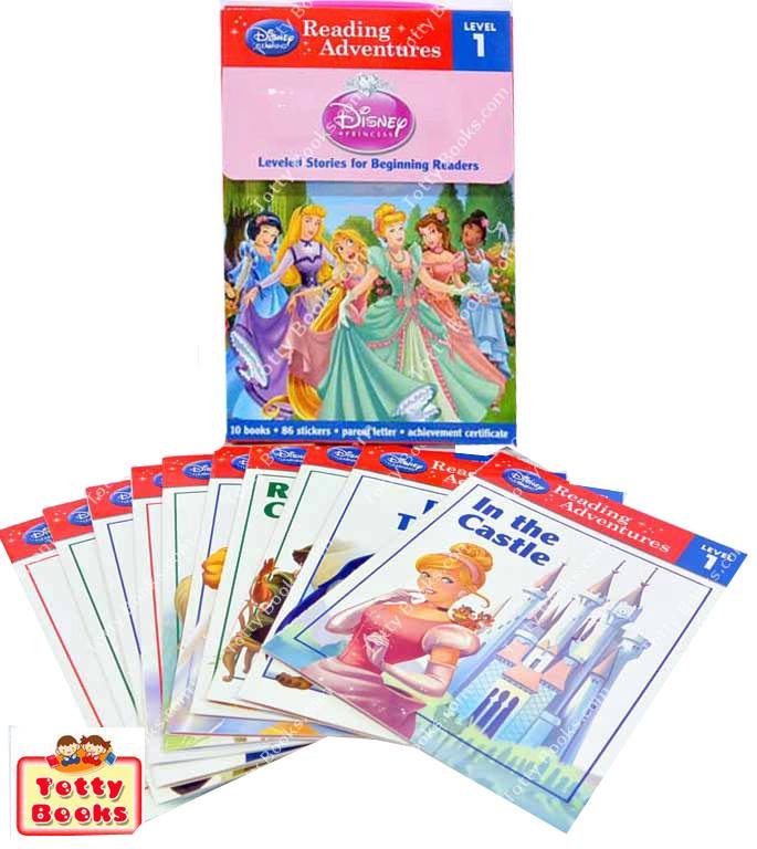 ชุดหนังสือฝึกอ่าน เจ้าหญิงดิสนีย์ 10 เล่ม Disney Princess Beginning Reader (Level 1) รูปที่ 1