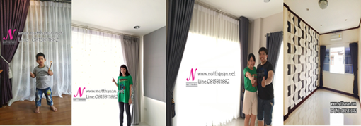 ติดตั้งผ้าม่านแบบทั้งหลังราคาถูกกว่าห้าง รูปที่ 3