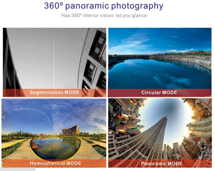 Pre-order กล้อง action camera 720 HD ถ่ายรอบทิศทาง Panorama 360° เชื่อมต่อ WIFI ได้ขนาดเล็กพกสะดวก ส่งฟรี รูปที่ 6