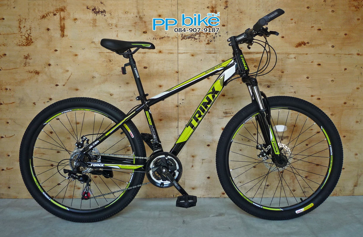 ราคาพิเศษ 4,500 บาท เสือภูเขา TRINX K036 เฟรมเหล็ก HI-TEN เกียร์ 21 สปีด  รูปที่ 6