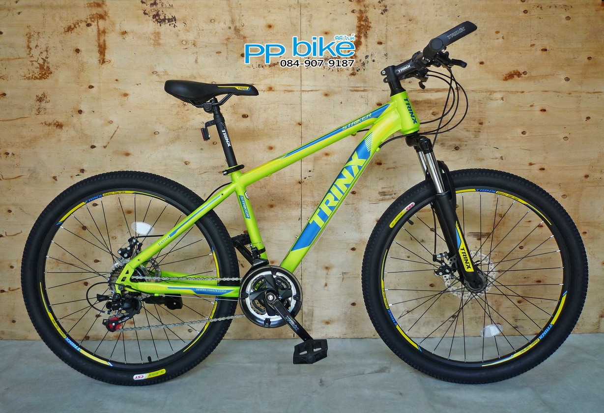 ราคาพิเศษ 4,500 บาท เสือภูเขา TRINX K036 เฟรมเหล็ก HI-TEN เกียร์ 21 สปีด  รูปที่ 5