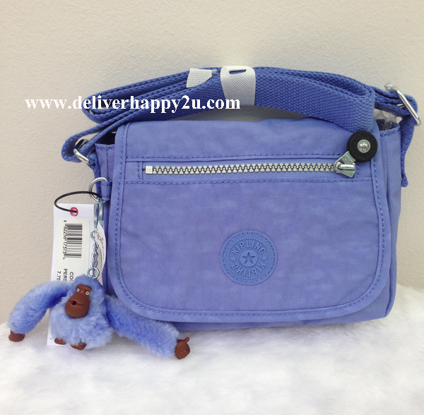 กระเป๋า Kipling ของใหม่ป้ายห้อย ของแท้จาก USA outlet กระเป๋าสะพาย กระเป๋าสะพายข้าง กระเป๋าสะพายไหล่ Kipling Sabian crossbody bag สีม่วงอ่อน รูปที่ 1