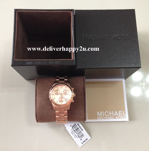 นาฬิกาข้อมือ MK Michale Kors MK5430 สี rose gold นาฬิกาข้อมือผู้หญิง นาฬิกา ไมเคิล คอร์ ของใหม่ป้ายห้อย ของแท้จาก USA อุปกรณ์ครบ รูปที่ 1