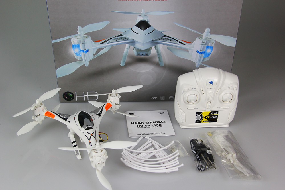 โดรน CX33 Wifi FPV ล็อคความสูงได้ 6 ใบพัด รุ่นใหม่ล่าสุด รูปที่ 4