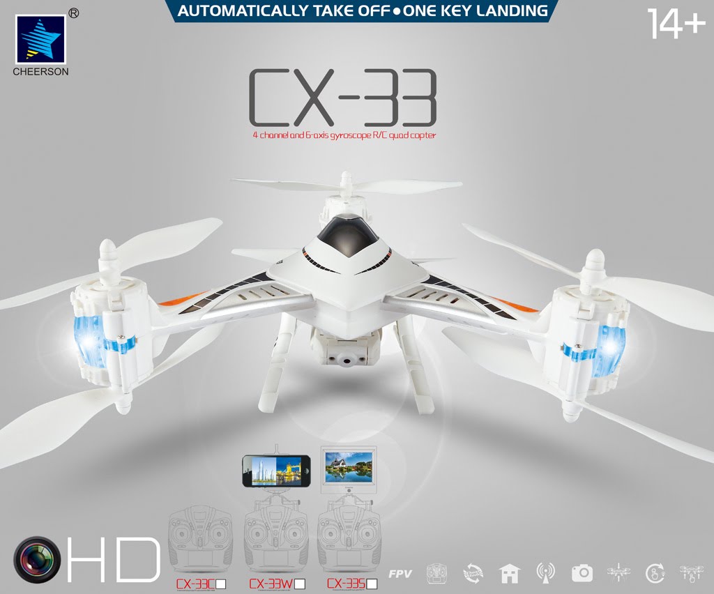 โดรน CX33 Wifi FPV ล็อคความสูงได้ 6 ใบพัด รุ่นใหม่ล่าสุด รูปที่ 6