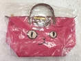 New พร้อมส่ง ของใหม่มีถุงจาก King power ไทย กระเป๋าถือ Longchamp แมว หน้าแมว Limited 2015 รุ่น Miaou สีชมพู Malarbar M short ไซส์ M หูสั้น