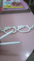 แว่นตา ปากกา คิตตี้ 2  in  1