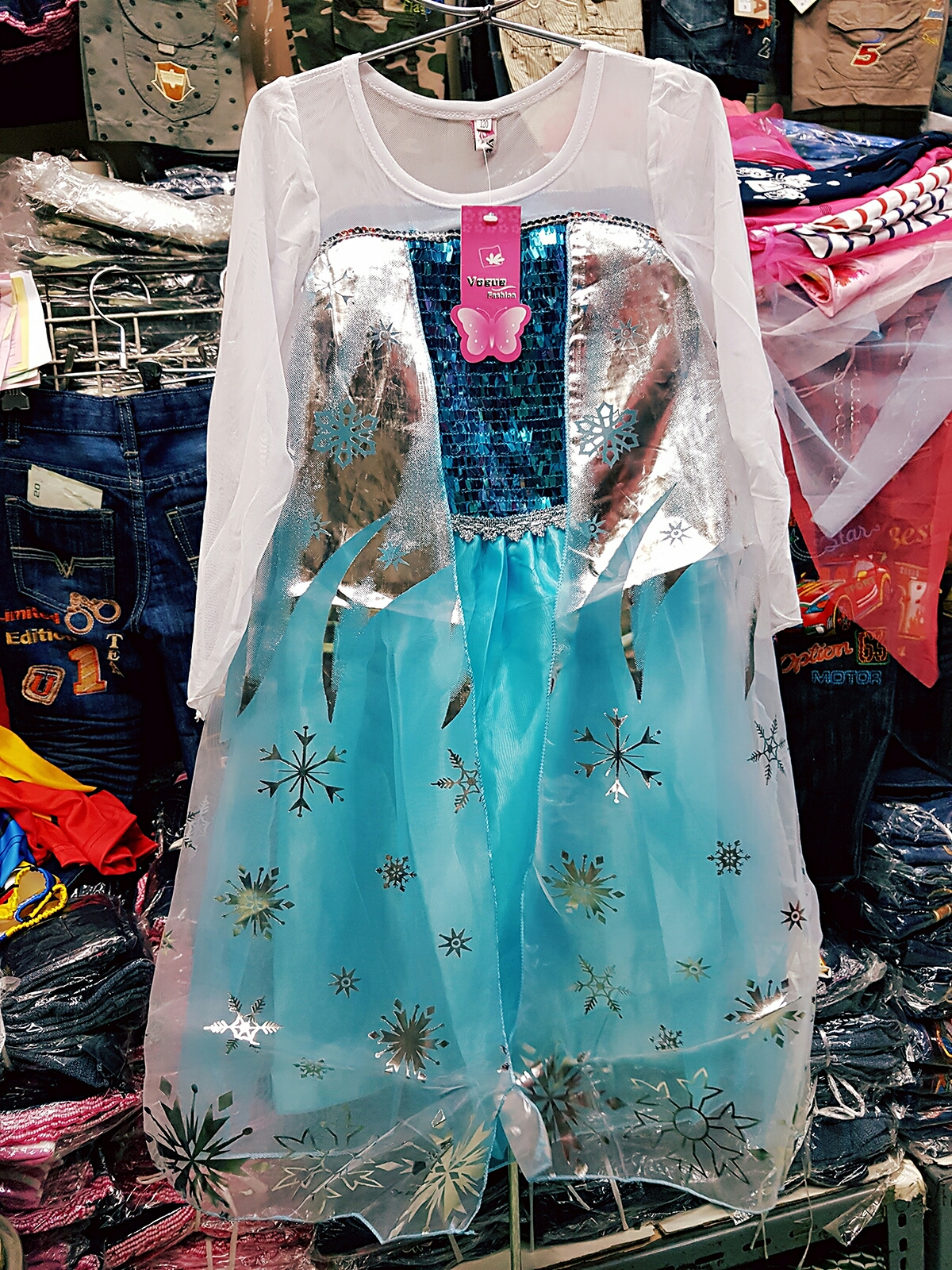 ชุดแฟนซีcosplay เจ้าหญิง เอลซ่า Frozen รูปที่ 2