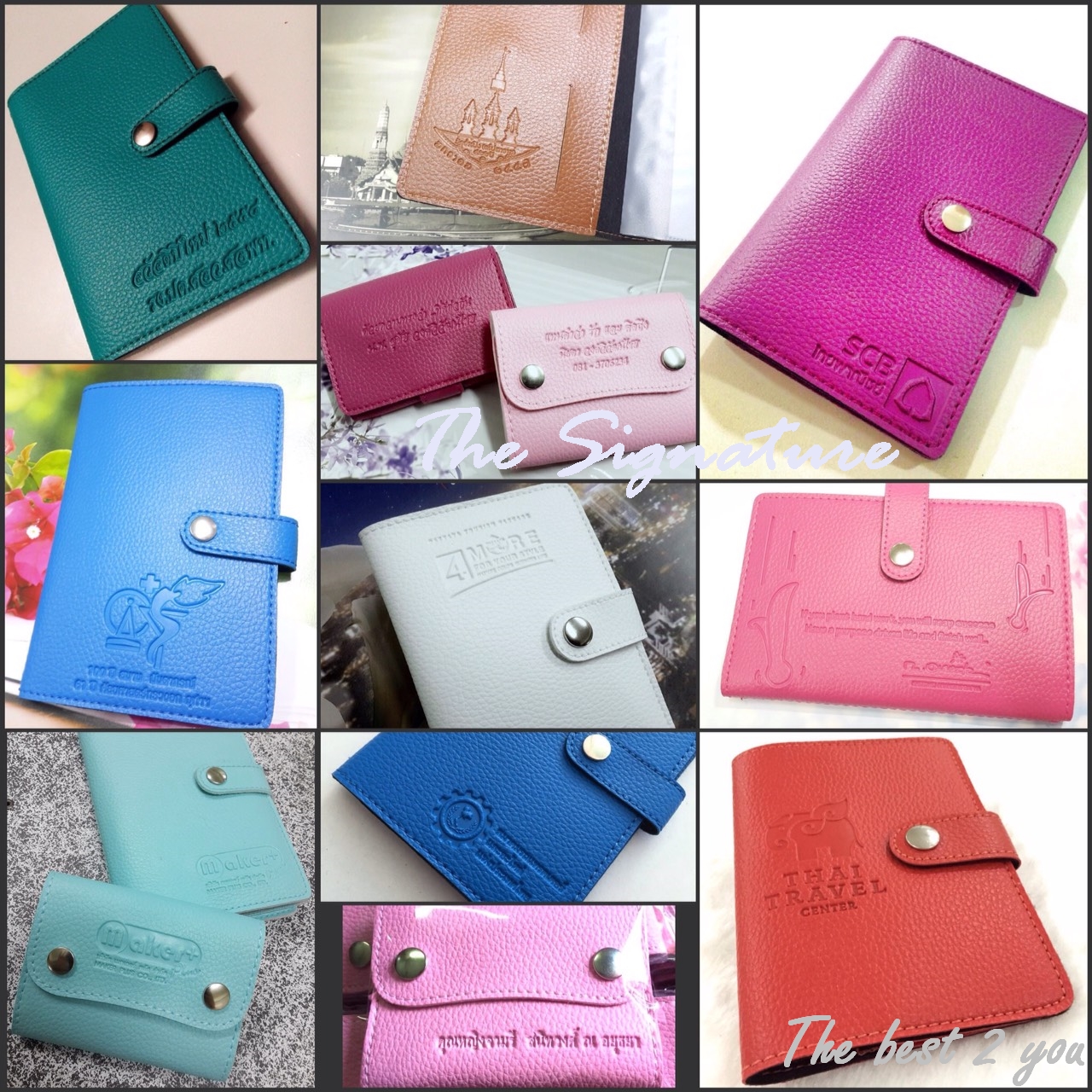 รับสั่งผลิต ปั๊มโลโก้ ลงบนสินค้าแบรนด์ The Signature สวยงาม หรูหรา เกินราคา ทำเป็นของขวัญ ของที่ระลึก ของชำร่วย ของพรีเมี่ยม ตอบแทนลูกค้า และคนสำคัญของคุณ รูปที่ 2