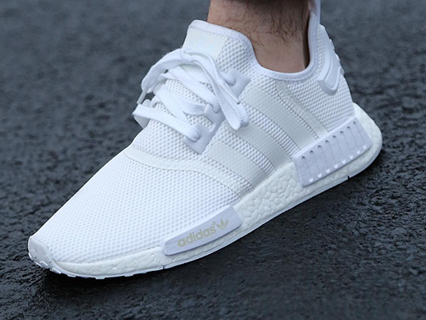 Adidas NMD R1 White 10US รูปที่ 3