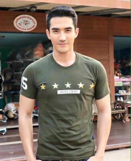 เสื้อยืดผู้ชายเท่ห์ๆ รูปที่ 1