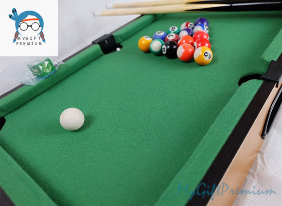 เกมส์โต๊ะพูล Mini Pool Table ขนาด ยาว51.5 cm. ของเล่น-ของขวัญ รูปที่ 2