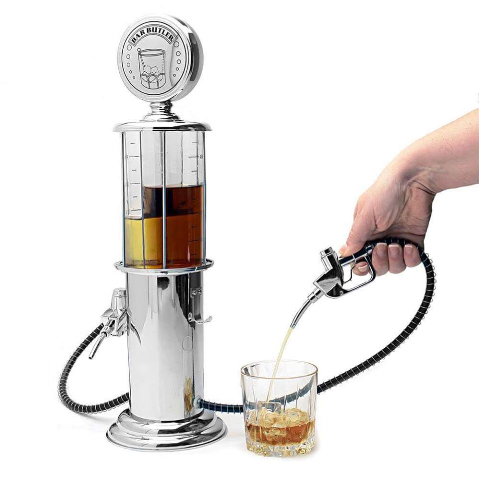 หลอดเบียร์ปั้มน้ำมัน,หลอดเบียร์ 1 ลิตร 2หัวจ่าย แบ่งได้2น้ำคะ(Bar Butler Liquor Pump) รูปที่ 3
